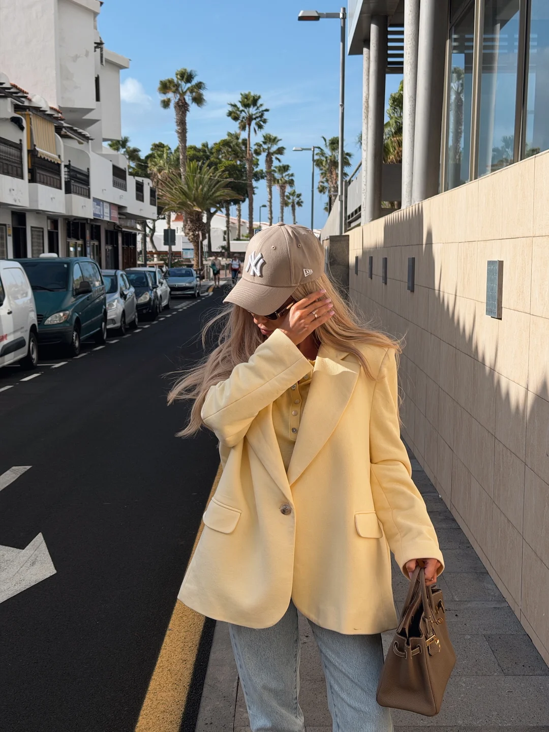 MARYNARKA OVERSIZE PALERMO BUTTER YELLOW