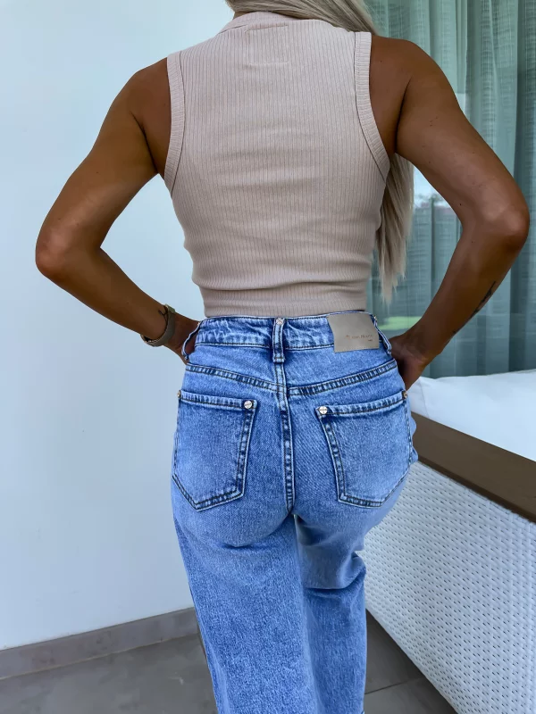 CROP TOP JAMAICA LATTE Ubrania, obuwie oraz dodatki dla kobiet
