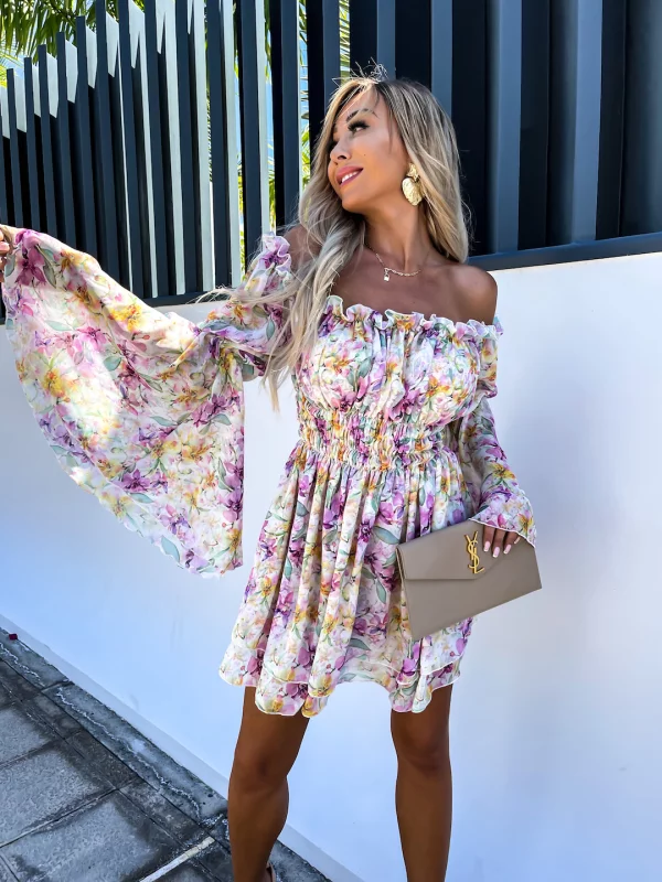 SUKIENKA MARTINA FLOWERS Ubrania, obuwie oraz dodatki dla kobiet